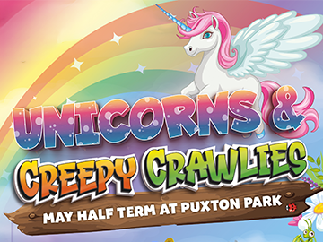 Unicorns & Creepy Crawlies – May Half Term at Puxton Park