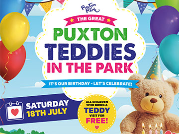 Teddies in the Park at Puxton Park